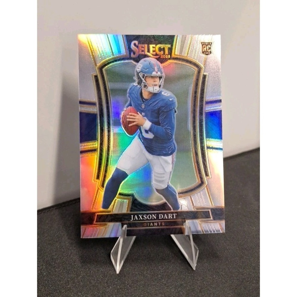 2025 Panini Select - Premier Level Jaxson Dart #193 Silver Prizm Refractor (RC)